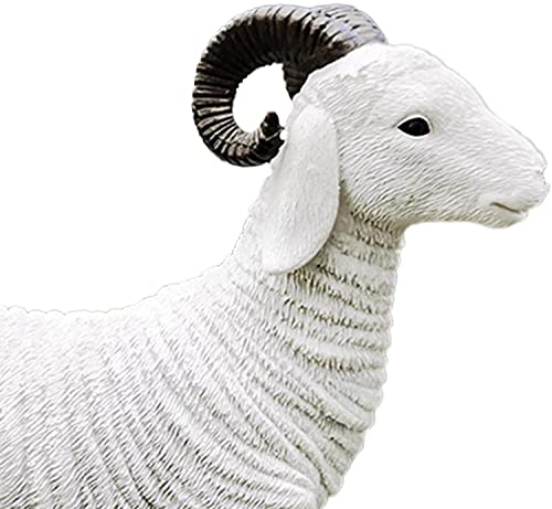 Resin Sheep Figurines Animals Ornament Goat Statue Gardens Outdoor Statue For Flower Pot Decor Craft Decor #TOP1