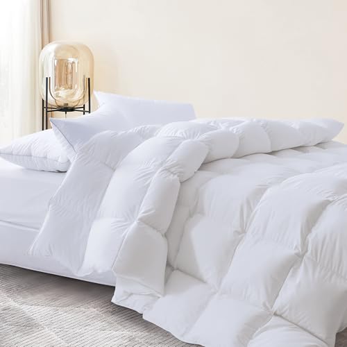 Decroom Cotton Quilted Comforter -Lightweight Duvet Insert- Twin