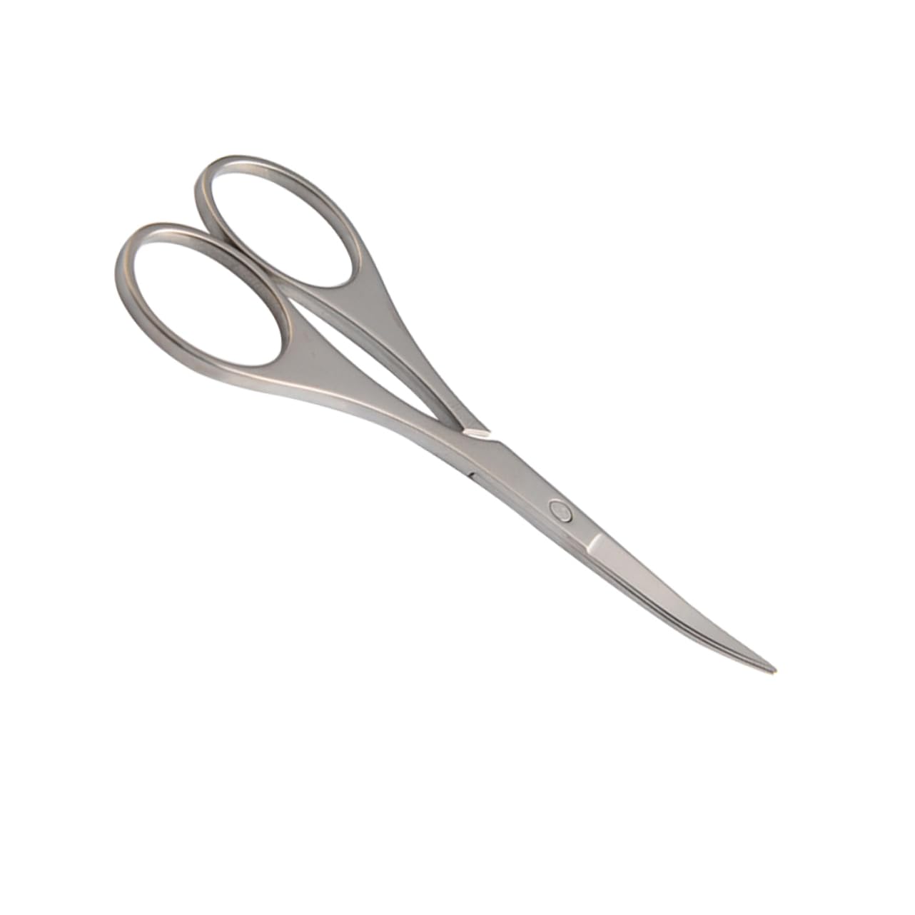 IWOWHERO 1pc Nose Hair Scissors Nose Hair Trimmer Vibrissa Scissors Nose Hair Eyebrow Trimmer Silver