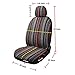 PONYJOYUP Baja Saddle Blanket Car Seat Covers 9PCS Full Set, Breathable and Washable Striped Woven Automotive Vehicle Seat Cover, Universal Seat Cover for Sedan, SUV, Truck, Airbag Compatible