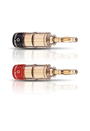 Oehlbach Banana Solution - Speaker connector - banana (M) - gold