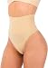 ShaperQueen Women Waist Cincher Girdle Tummy Slimmer Sexy Thong Panty Shapewear (XL, Nude)