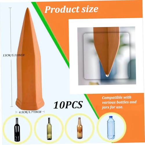 Pointes d'arrosage automatique en céramique pour bouteilles (pack de 10)