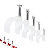 kabelbefestigung nagel Robust und langlebig:Die Kabelschellen sind stoßfest und langlebig.Kabel wandbefestigung.Sie sind Ihr zuverlässiger Partner für die Organisation Ihrer Kabel, sodass Sie sich keine Sorgen um Ihre Familie machen oder mit unordentlichen Kabeln über den Boden stolpern müssen.