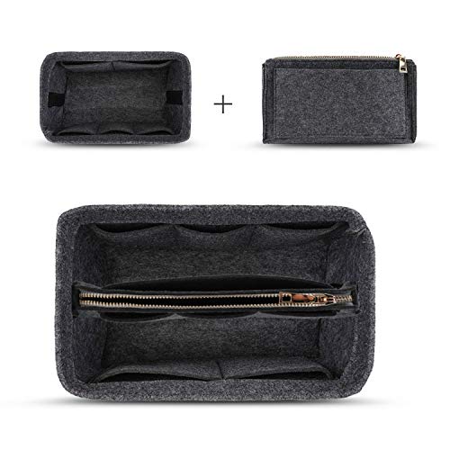 Ma Strap Purse Organizer With Zipper Multipurpose Felt Insert Bag Fit Speedy Neverfull Longchamp Tote Visit The Store #TOP5