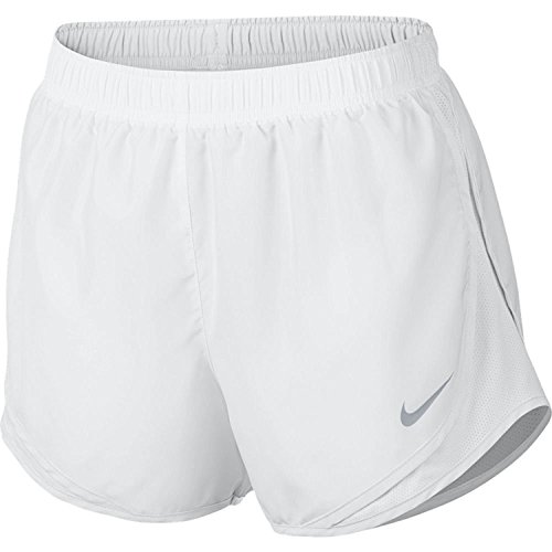 Nike Women's Dri-fit Tempo Track 3.5 Short (White/White/White/Wolf Grey, Small)