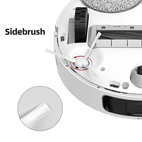 Kit de acessórios de 24 peças para Dreametech L10s Ultra/L10 Ultra Robot Vacuum Peças de Reposição I