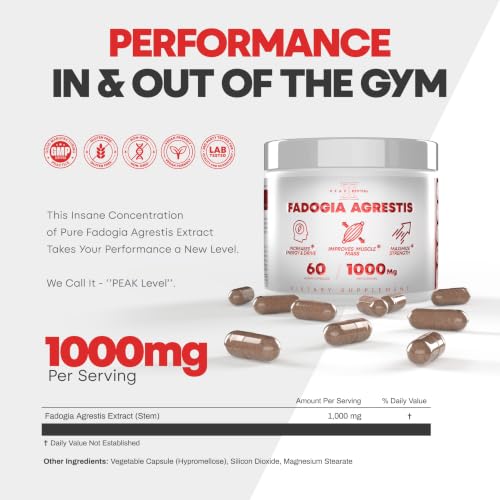 Image of Turkesterone & Tongkat Ali Lean Muscle Growth & Recovery, (120 Capsules) | Fadogia Agrestis & Turkesterone Tongkat Ali, Muscle Stack for Energy, Athletic Performance & Muscle Mass, BY Peak Revival-X