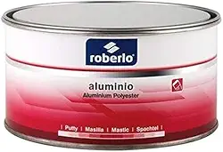 Massa Poliester Aluminio 1kg Roberlo
