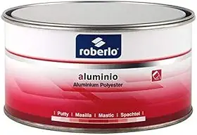 Massa Poliester Aluminio 1kg Roberlo