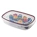Rubbermaid Lock-Its Rectangular Food Storage Container with Easy Find Lid, 1.5 Gallon, Racer Red 1778082