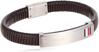 Tommy Hilfiger 2790348, Bransoletka męska, Jeden rozmiar, Brązowa