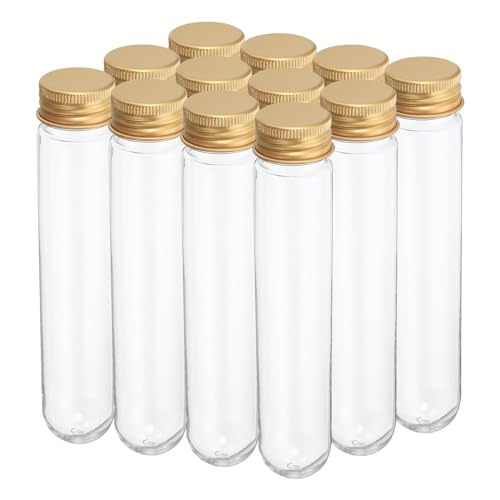 Tubes à essai en plastique PATIKIL pour déco de fête scientifique et contenants de bonbons