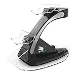 TNTi™ Arc Charger - Playstation 4 DualShock Controller Charger with AC Adapter PS4 Pro and Slim...