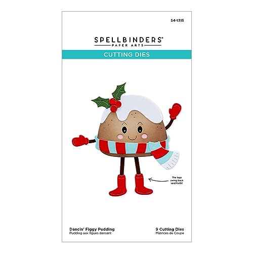 Matrices de découpe Dancin' Figgy Pudding S4-1315 pour carterie