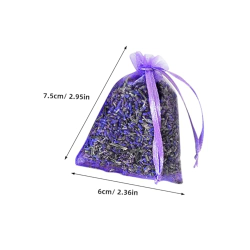 10 unidades de sachets aromáticos de lavanda para armario y auto miniatura 2