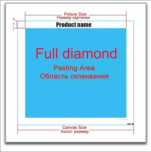 Peinture diamant adulte anti-stress grand format 80x160cm pour s'occuper chez soi - 6