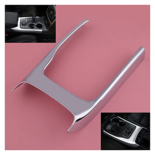 Marco de cambio de marchas interior plateado compatible con modelos de 2014 a 2019 3