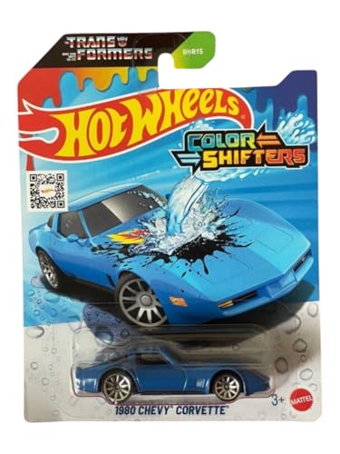 Hot Wheels Color Shifter 1980 Chevy Corvette Azul
