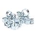 60Pcs Mini Hose Clamp Set Galvanized Fuel Line Pipe Tube Clamps for Car Vacuum Petrol Pipe Industrial Use Durable Assorted Sizes