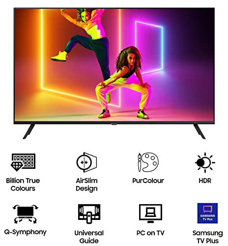 Image of Samsung 138 cm (55 inches) Crystal 4K Series Ultra HD Smart LED TV UA55AUE60AKLXL (Black)