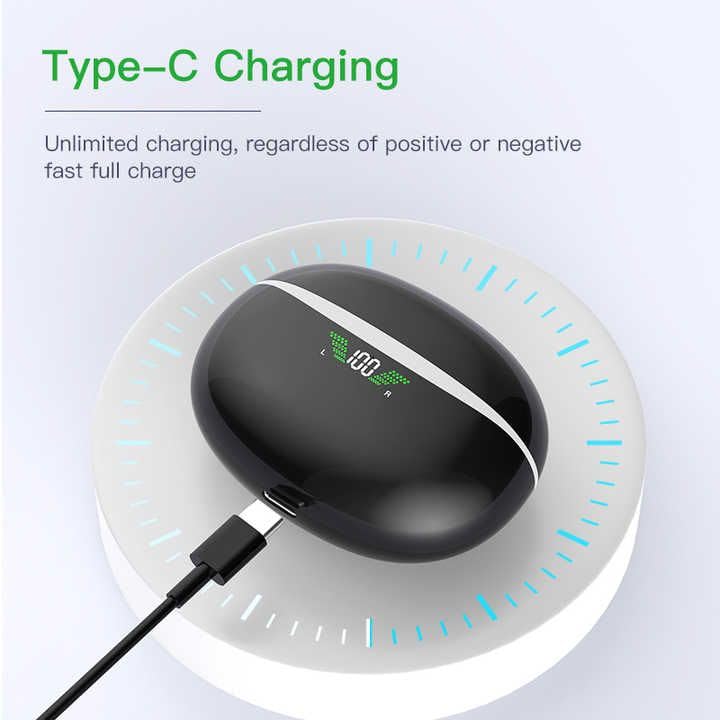 Image of Wireless Hearing AID Rechargeable Ear Hearing Machine for upto 65% Hearing Loss /Bionic Ear Sound Amplifier for Old Age RED & BLUE