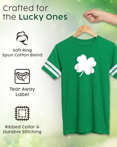 Custom St Patrick's Day Shirt Sweatshirt - Personalized Saint Pattys Tee & Irish Outfits - Customized Pattys Shirt miniatura 3