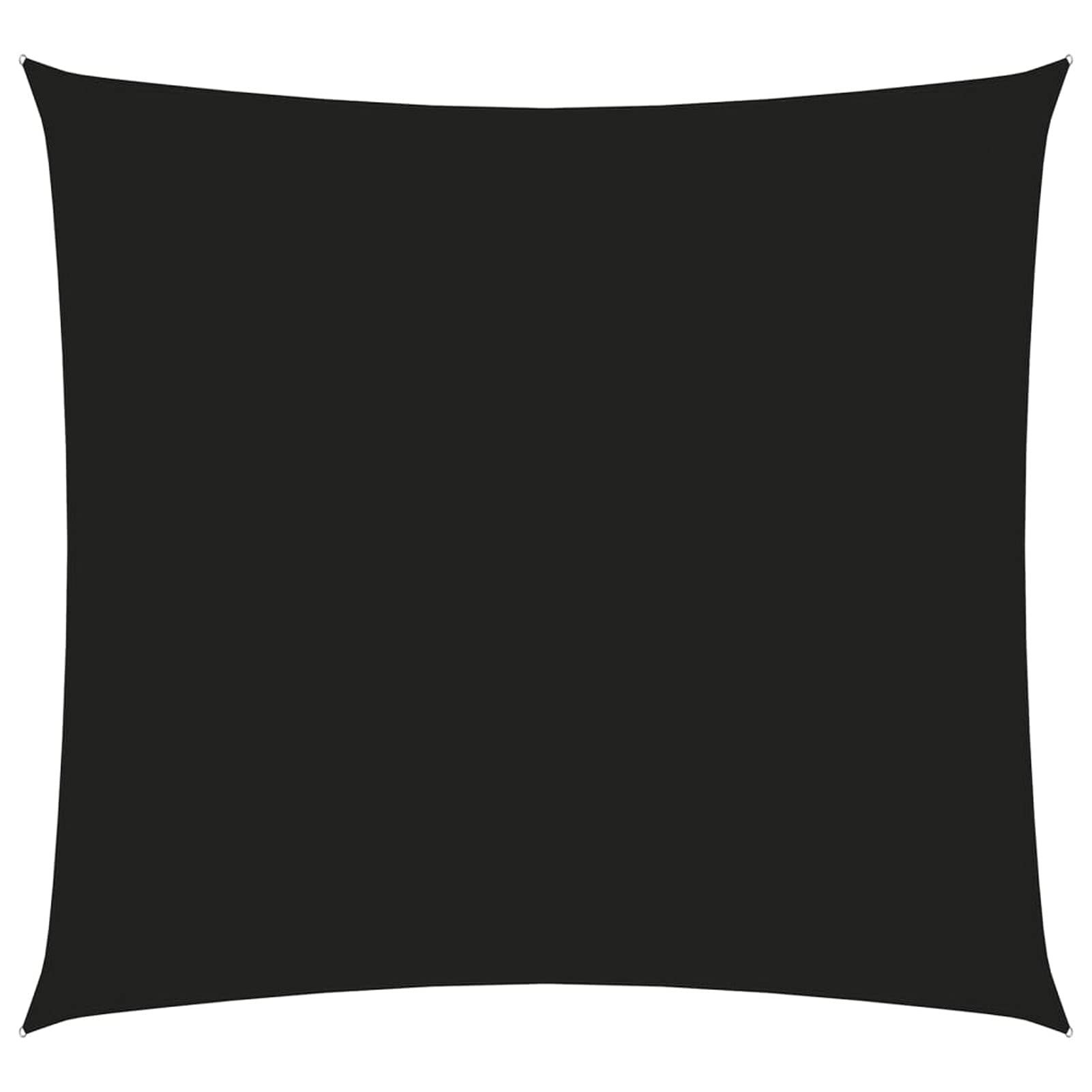 Parasole a Vela Oxford Rettangolare 2,5x3 m Nera,Tenda a Vela Impermeabile Rettangolare Vela Ombreggiante Parasole Protezione Raggi U V per Esterno Giardino terrazza