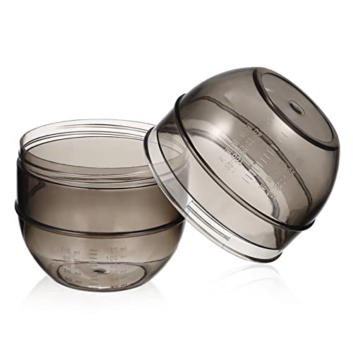 FRCOLOR Cuenco Para Tinte De Cabello Con Doble Escala Medidora, 1 Unidad, Tamaño Estándar, Material Pp Seguro y Duradero, Para Uso Peluquería y Bricolaje Casa