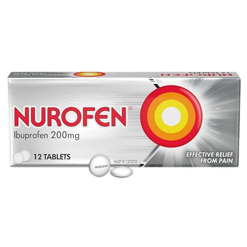 Nurofen Pain Relief Tablets Ibuprofen 200mg, Pack Of 12