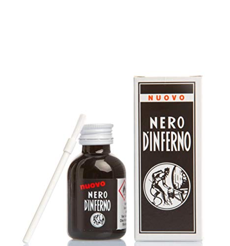 Fabbrica Chimica Unione Tintura liquida per pelle - nero d'inferno - nero 50ml