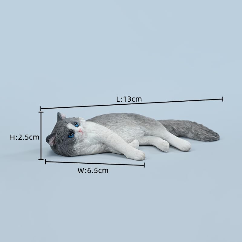 Amazon.co.jp: BACALYSO | JXK 1/6 サイズ 猫 ラグドール 3.0