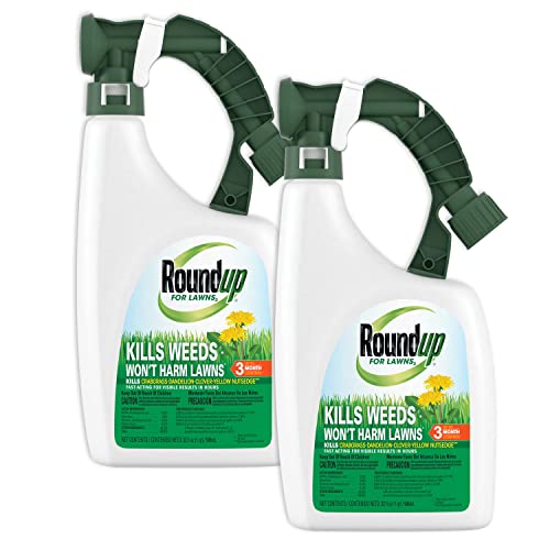 Roundup For Lawns3 Ready-To-Spray, 32 fl. oz. (2-Pack)