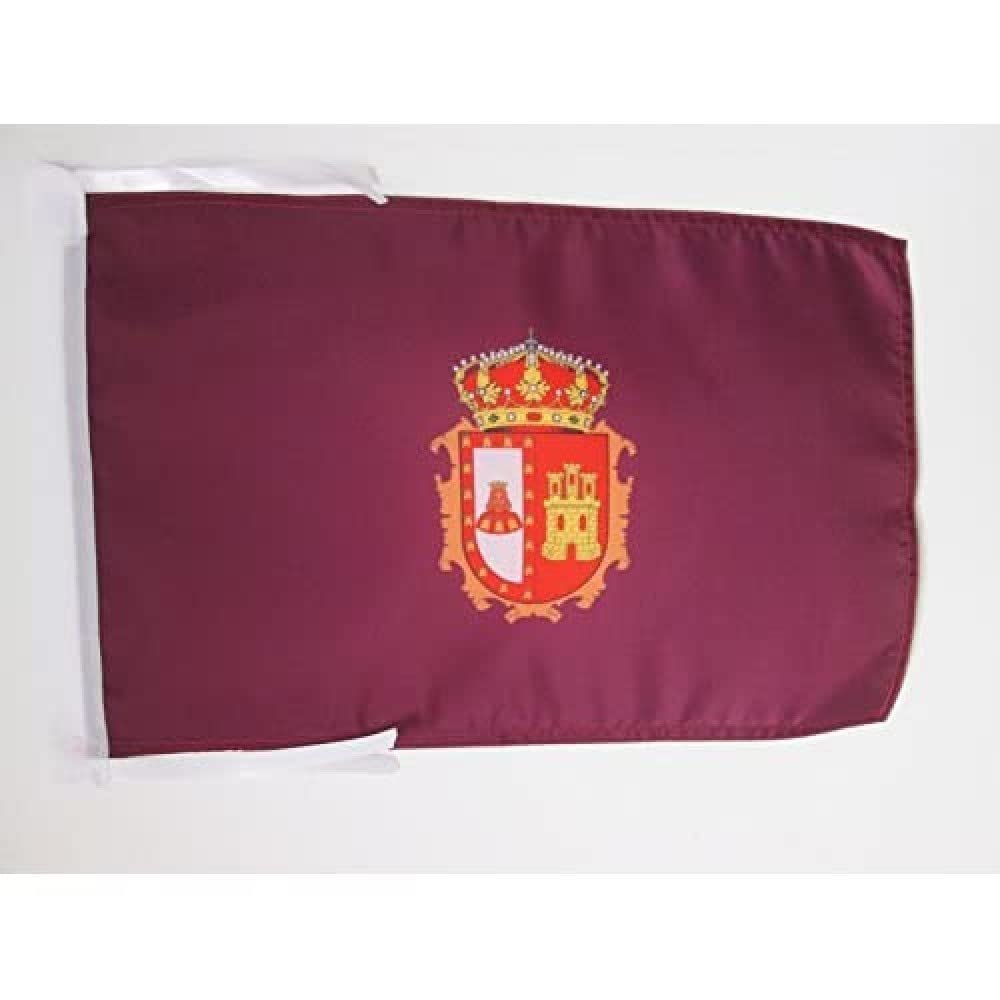 AZ FLAG - Province of Burgos Flag - 18'' x 12'' - 100% Polyester Burgos Small Banner with Two Cords - Fade Resistant - Vivid Colors - 18x12 in - 45x30 Cm โ image 1