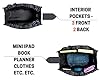 Pursetti Utility Tote -Perfect as Nurse, Teacher, Work Bags for Women & Craft Tote (Hatch Mark_Large) #4
