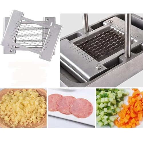 Cortadora y troceadora comercial de verduras eficiente miniatura 5