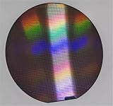 Silicon Wafer 12 8 6 Inch CPU Technology Sense Decoration Birthday Gift Lithography Chip Circuit Chip Semiconductor Silicon Chip(2400W)