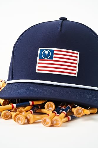 Image of Palm Captain USA Hat- Quick Drying, Breathable, Sun and Rain Protection