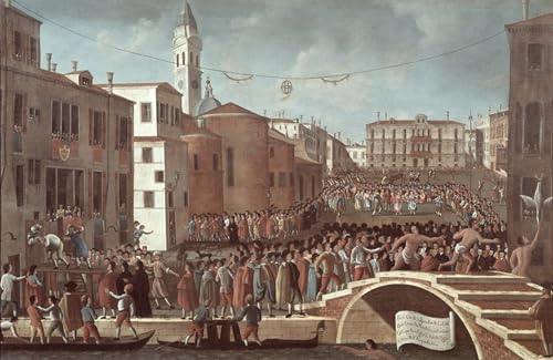 Art mural toile Venise Gabriele Bella affiche peinture salon 60x90