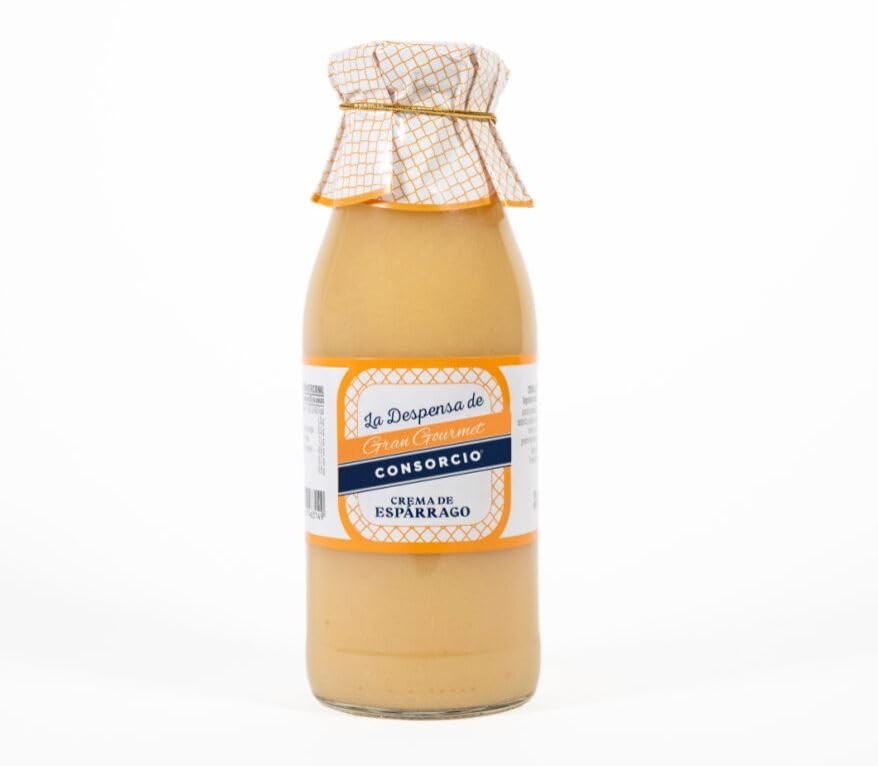 Consorcio - TARRO CREMA DE ESPARRAGO BOT. 500 ML CONSORCIO GRAN GOURMET