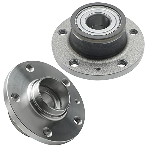 Image of Detroit Axle - Rear Wheel Bearing Hub for 2005-2018 Volkswagen Jetta, 2006-2019 Passat, Replacement Wheel Hub Bearing Assembly Hubs
