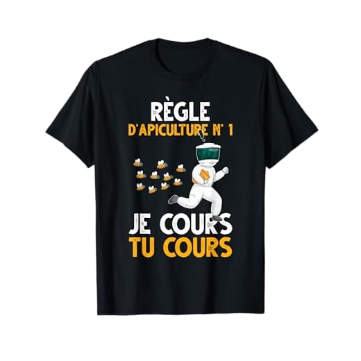 Apiculteur Règle D'apiculture N 1 Je Cours Tu Cours Abeille T-Shirt