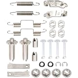 Parking Brake Hardware Kit Stainless Steel Compatible with 1965‑1982 Chevy Corvette...