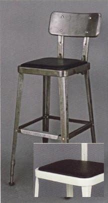 ダルトン(Dulton) Dalton Standard Bar Chair IVR 100-213IV Chair, Ivory, Height 40.9 x Width 16.5 x Depth 19.5 inches (1040 x 420 x 495 mm), Assembly Type