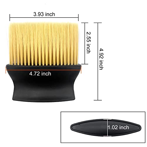 Ajxn Auto Interior Dust Brush, Car Cleaning Brushes Duster, Soft Bristles Detailing Brush Dusting Tool For Automotive Dashboard, Air Conditioner Vents, Leather, Computer,Scratch Free (Yellow) #TOP1
