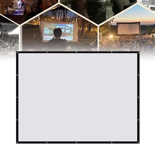 Pantalla de proyección portátil plegable 200 pulg 16:9