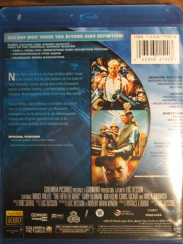 The Fifth Element (Remastered) [Blu-ray]: Review
