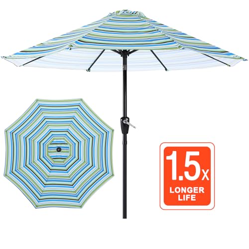 Image of ABCCANOPY 9FT Patio Umbrella Outdoor 8 Ribs Table Umbrella