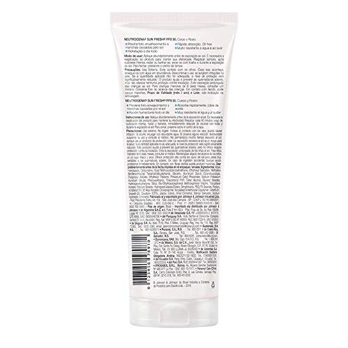 Kit 2 Protetor Solar Neutrogena Sun Fresh Corpo Fps 50 200ml
