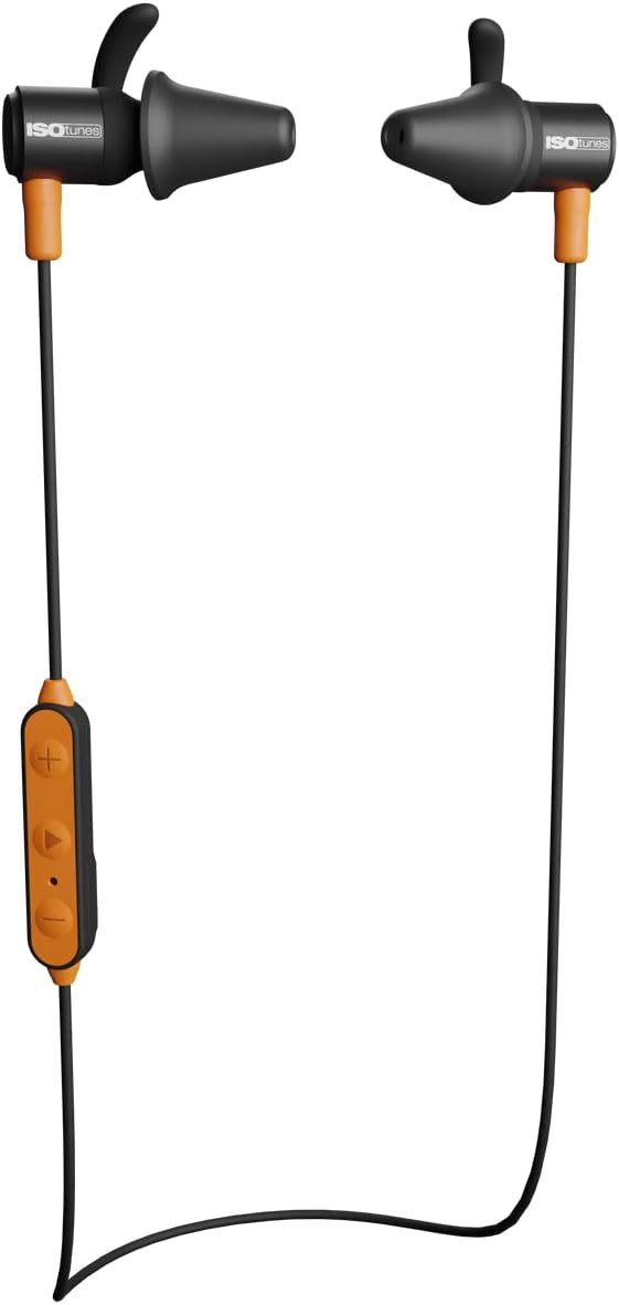 ISOtunesLITE EN352 Hearing Protection: Bluetooth Enabled, EN352 Certified, 26 dB NRR Passive Noise Isolation, 10 Hour Battery Life